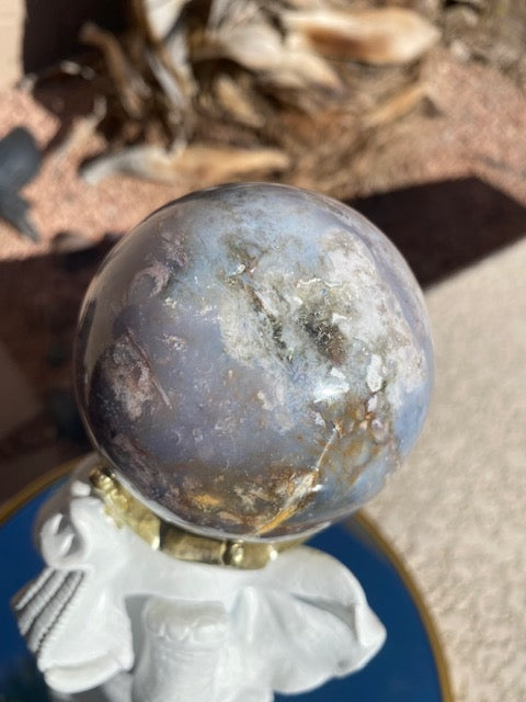 Blue Jasper Sphere