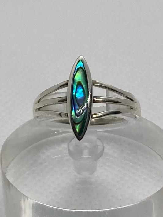 Abalone Marquee Ring