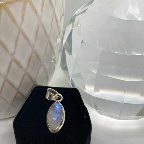 Moonstone Marquee Pendant