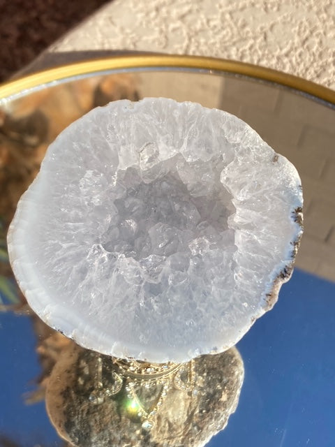 Druzy Quartz Geode