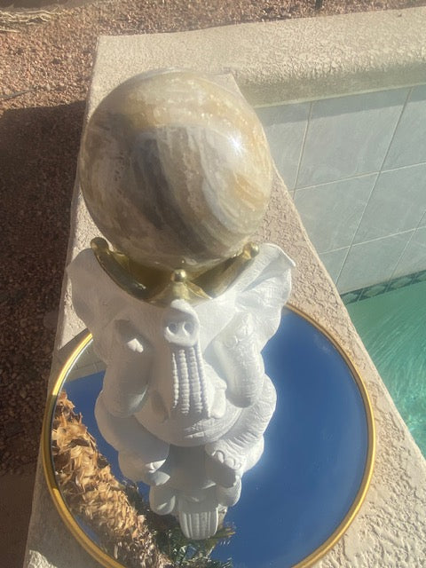 Druzy Agate - White and Biege